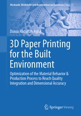 3D Paper Printing for the Built Environment