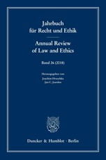 Jahrbuch für Recht und Ethik / Annual Review of Law and Ethics