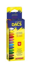 Vaškinės kreidutės ALPINO Dacs 12sp  11mm