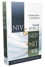 Contemporary Comparative Side-By-Side Bible-PR-NIV/NKJV/NLT/MS