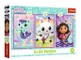 Puzzle 3x50 elementų "Gabby ir katinai Gabi"