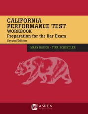 California Performance Test Workbook