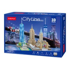CUBICFUN 3D dėlionė „Niujorkas“