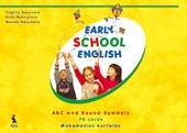Early School English. ABC and Sound Symbols. 70 cards. Mokomosios kortelės