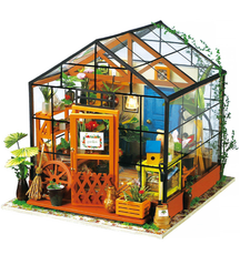 Medinis konstruktorius ROBOTIME „Cathy’s Flower House 3D“, 231 dalis