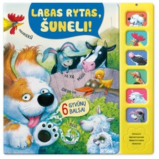 Labas rytas, šuneli! 6 gyvūnų balsai