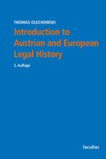 Introduction to Austrian and European Legal History