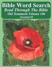 Bible Word Search Read Through The Bible Old Testament Volume 106