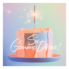 Atvirukas „Su gimimo diena!“