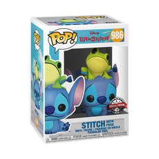 FUNKO POP! Vinilinė figūrėlė: Disney: Lilo & Stitch - Stitch (w/ Frog)