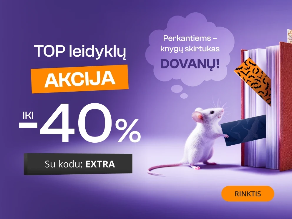 TOP LEIDYKLŲ AKCIJA iki -40% extra nuolaidos!