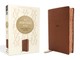 Niv, Heritage Bible, Page Edge Art Edition, Leathersoft, Brown, Red Letter, Comfort Print