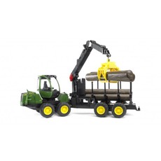 Bruder John Deere 1210E miškovežis su griebtuvu