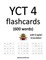 YCT 4 flashcards (600 words) with English translation