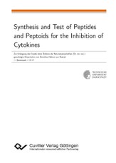 Synthesis and Test of Peptides and Peptoids for the Inhibition of Cytokines