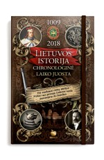 LIETUVOS ISTORIJA: chronologinė laiko juosta 1009-2018 m. Visi svarbiausi Lietuvos istorijos įvykiai išlankstomoje 2 metrų juostoje (susilanksto į patogų aplanką kietais viršeliais, su gumele) – ideali priemonė istorijos gerbėjui, tobula dovana patriotui LIETUVOS ISTORIJA: chronologinė laiko juosta 1009-2018 m. Visi svarbiausi Lietuvos istorijos įvykiai išlankstomoje 2 metrų juostoje (susilanksto į patogų aplanką kietais viršeliais, su gumele) – ideali priemonė istorijos gerbėjui, tobula dovana patriotui