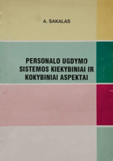 Personalo ugdymo sistemos kiekybiniai ir kokybiniai aspektai