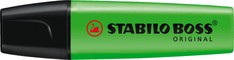 Teksto žymeklio papildymas STABILO BOSS žalias