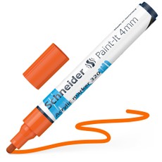 Žymeklis akrilinis Paint-lt 320 4mm oranžinis