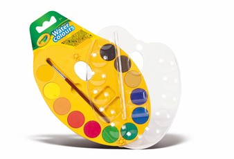 CRAYOLA Vandeniniai dažai (12 spalvų)