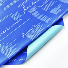 Popierius pakavimui 70x100 cm 10 lap. NEWSPAPER mėlynas