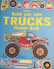 Build your own Trucks. Sticker Book
