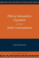 Philo of Alexandria's Exposition of the Tenth Commandment