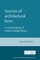 Sources of Architectural Form