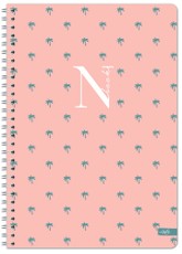 Sąsiuvinis su spirale A5 100lap 70g linija TROPICAL