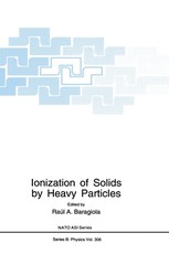Ionization of Solids by Heavy Particles