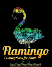Flamingo Coloring Book for Adults