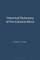 Historical Dictionary of Pre-Colonial Africa