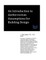 An Introduction to Antiterrorism Assumptions for Building Design