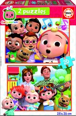 2 dėlionės (puzzle) 2x20 COCOMELON 3-5metų