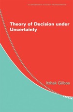 Theory of Decision under Uncertainty