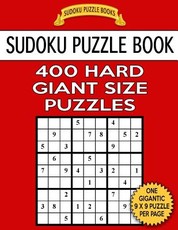 Sudoku Puzzle Book 400 HARD Giant Size Puzzles