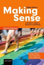 Making Sense in the Social Sciences 8th Edition