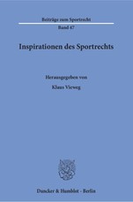 Inspirationen des Sportrechts
