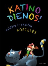 Katino dienos. Raidžių ir skaičių kortelės