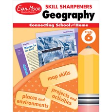 Skill Sharpeners: Geography, Grade 6 Workbook