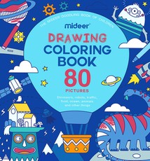 Didelė piešimo knyga, mėlyna