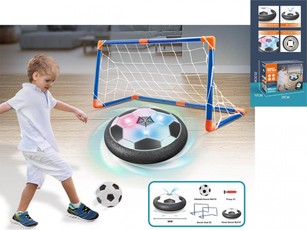 Levitacinis futbolo kamuolys su vartais