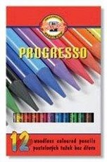 Spalv.pieštukų rinkinys Progresso 12sp.