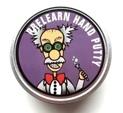 Išmanusis plastilinas su magnetu, purpurinis–raudonas