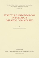 Structure and Ideology in Boiardo's Orlando Innamorato