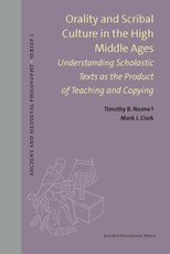 Orality and Scribal Culture in the High Middle Ages