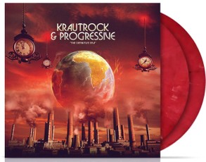 Vinilinė plokštelė LP KRAUTROCK AND PROGRESSIVE „The Definitive Era“ (Red Marbled Vinyl) (2LP)