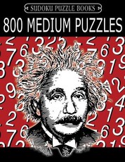 Sudoku Puzzle Book, 800 MEDIUM Puzzles