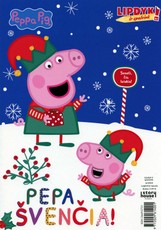 Lipdyk ir spalvink! Peppa Pig. Kiaulytė Pepa. 2024 04