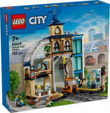 LEGO CITY konstruktorius „Centrinė geležinkelio stotis“